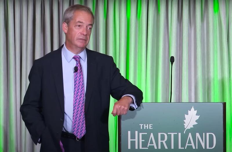 Nigel Farage Helps to Launch U.S. Climate Denial Group in UK