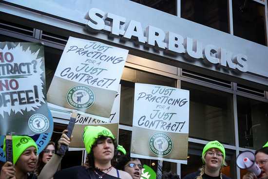 Starbucks Workers Are Getting Ready for a Potential Strike