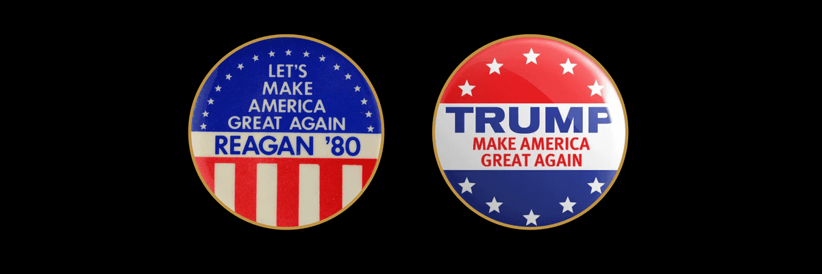 Let's Make America Great Again badges